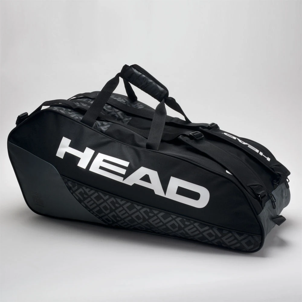 HEAD Core 6 Racquet Combi Black/Gray 2 HEAD Core 6 Racquet Combi Black/Gray - Image 2