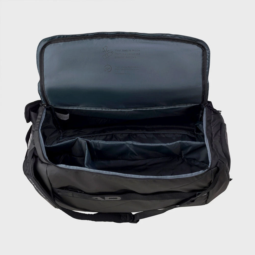 HEAD Pro X Duffle Bag L Black 2 HEAD Pro X Duffle Bag L Black - Image 2