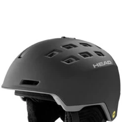 HEAD Unisex Rev MIPS Black Helmet (323600) -Head media 65284.1677840847